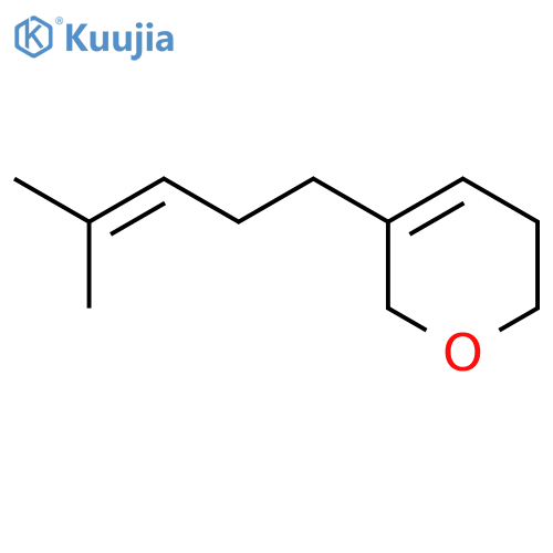 2H-Pyran,3,6-dihydro-5-(4-methyl-3-penten-1-yl)- structure
