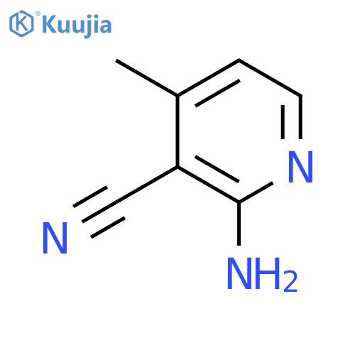 2-Amino-4-methylpyridine-3-carbonitrile structure