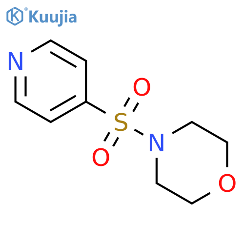MORPHOLINE, 4-(4-PYRIDINYLSULFONYL)- structure