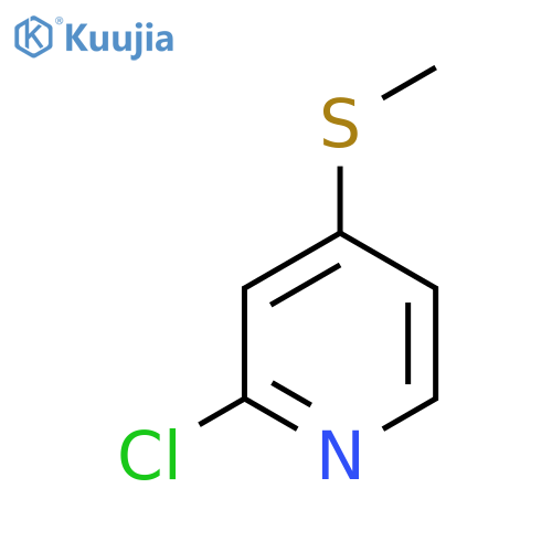 2-Chloro-4-(methylthio)pyridine structure
