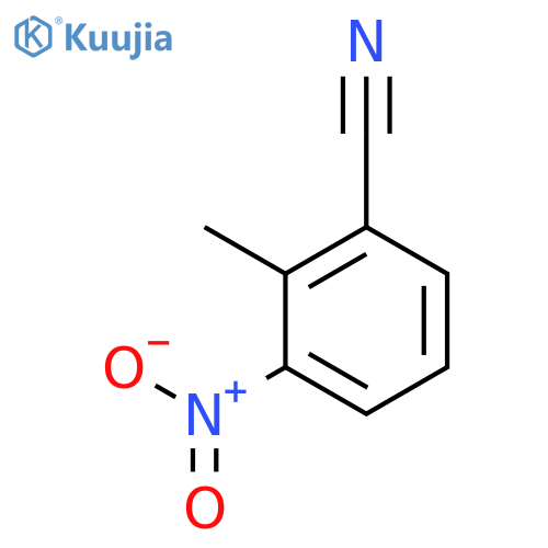 2-Methyl-3-nitrobenzonitrile structure