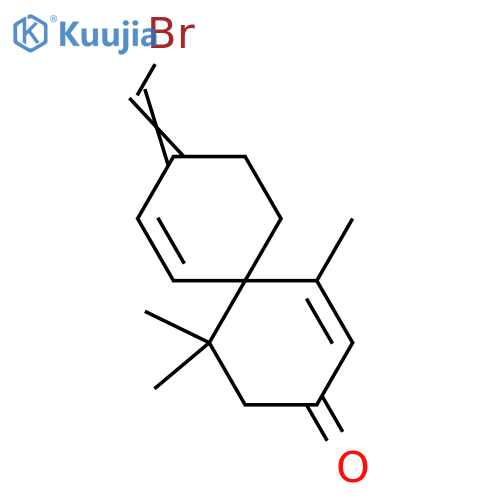 15-Bromo-1,3(15),7-chamigratrien-9-one structure