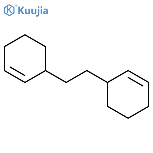 Cyclohexene,3,3'-(1,2-ethanediyl)bis- structure