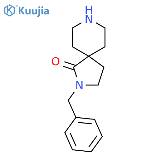 2,8-Diazaspiro[4.5]decan-1-one, 2-(phenylmethyl)- structure