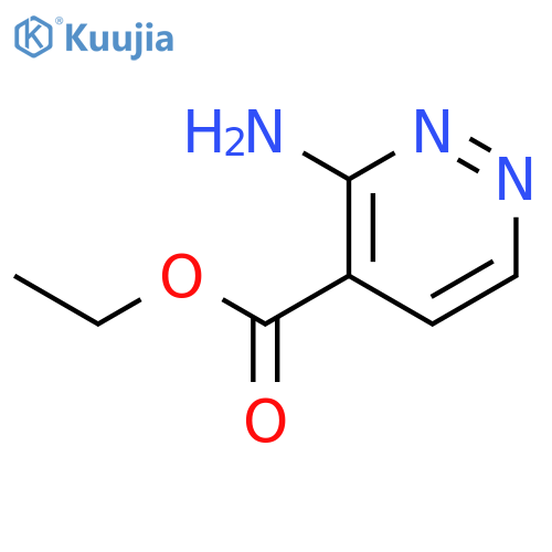 Ethyl 3-aminopyridazine-4-carboxylate structure