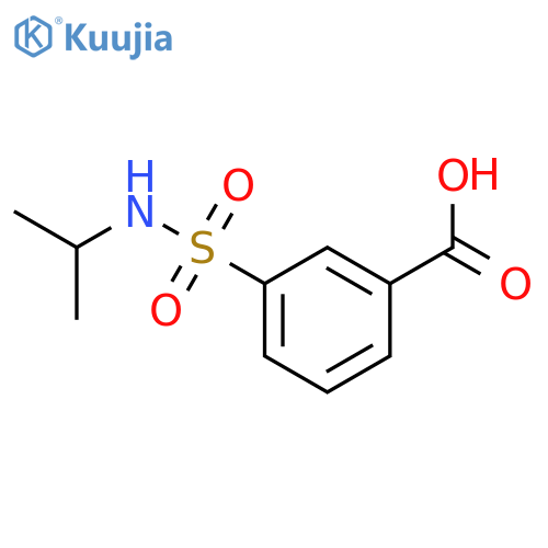 3-(Isopropylamino)sulfonylbenzoic acid structure