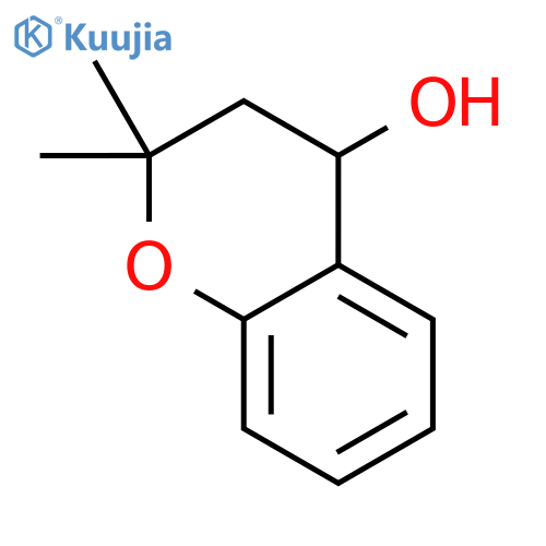 2,2-dimethyl-3,4-dihydro-2H-1-benzopyran-4-ol structure