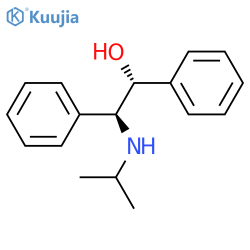 (1R,2S)-1,2-Diphenyl-2-(propan-2-ylamino)ethanol structure