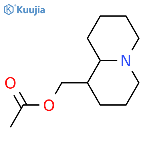 Epilupinine; (+)-form, Ac structure