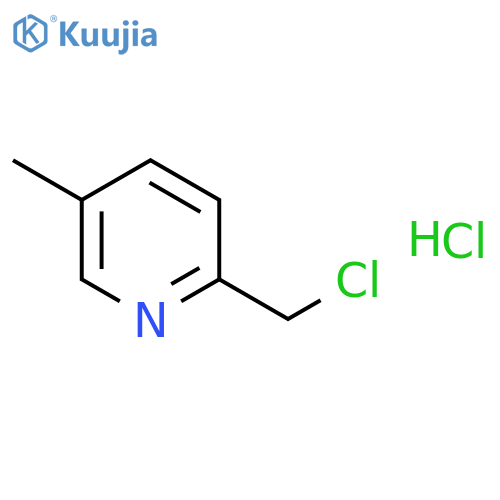 2-(Chloromethyl)-5-methylpyridine hydrochloride structure