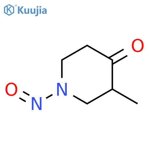 4-Piperidinone,3-methyl-1-nitroso- structure