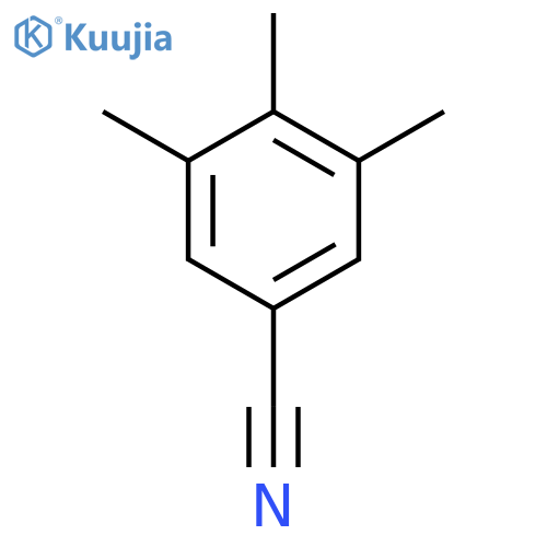 3,4,5-Trimethylbenzonitrile structure