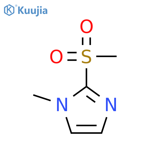 1H-Imidazole,1-methyl-2-(methylsulfonyl)- structure