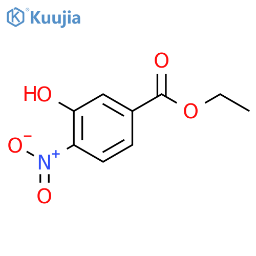 Ethyl 3-hydroxy-4-nitrobenzoate structure