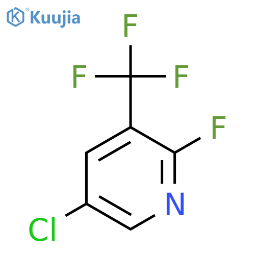 5-Chloro-2-fluoro-3-(trifluoromethyl)pyridine structure