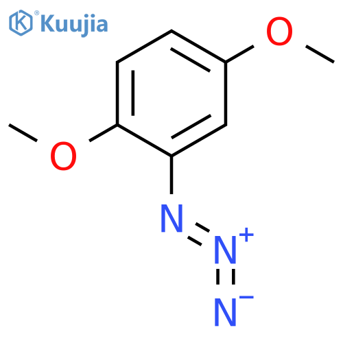 2-Azido-1,4-dimethoxybenzene structure