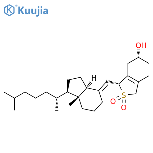 9,10-Secocholesta-5(10),7-dien-3-ol, 6,19-sulfonyl-, (3β,6R,7E)- structure