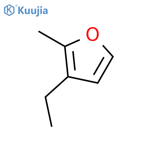 Furan, ethylmethyl- structure