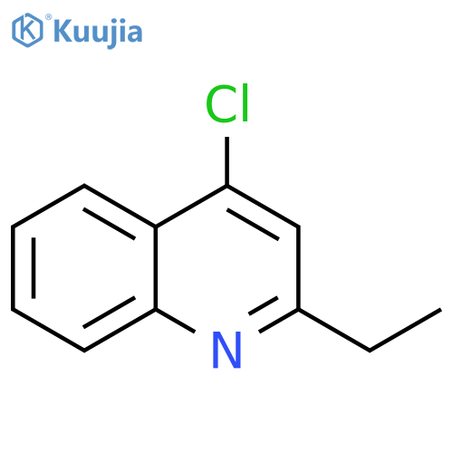 4-chloro-2-ethylquinoline structure