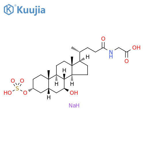 3-Sulfo-glycoursodeoxycholic Acid Disodium Salt structure