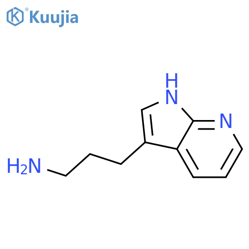 3-{1H-pyrrolo[2,3-b]pyridin-3-yl}propan-1-amine structure