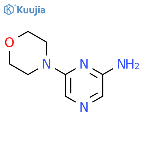 6-Morpholinopyrazin-2-amine structure