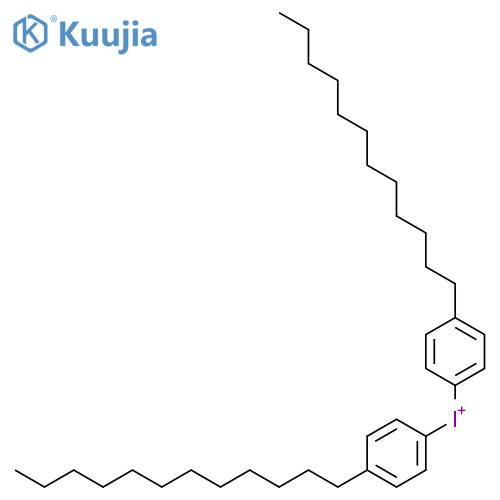 bis(4-dodecylphenyl)iodonium structure