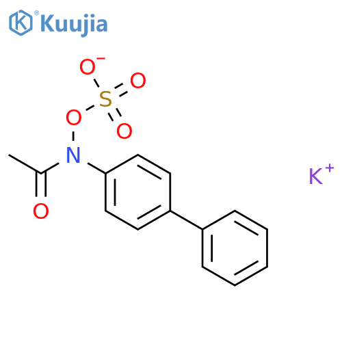 Sulfuric acid,mono(acetyl[1,1'-biphenyl]-4-ylazanyl) ester, potassium salt (1:1) structure
