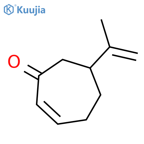 2-Cyclohepten-1-one,6-(1-methylethenyl)- structure