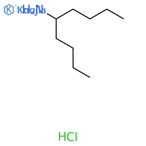 Nonan-5-amine hydrochloride structure
