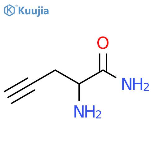 2-aminopent-4-ynamide structure