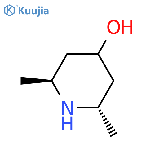 rel-(2S,6S)-2,6-dimethylpiperidin-4-ol structure