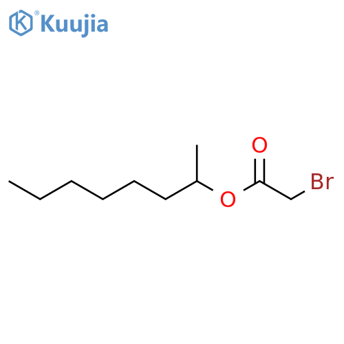 ACETIC ACID, BROMO-, SEC-OCTYL ESTER structure