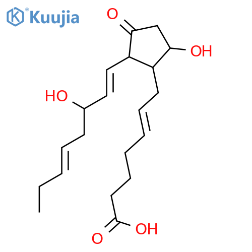 Prosta-5,13,17-trien-1-oicacid, 9,15-dihydroxy-11-oxo-, (5Z,9a,13E,15S,17Z)- structure