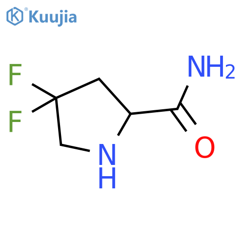 4,4-Difluoro-L-prolinamide structure