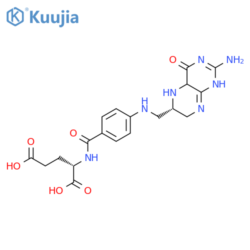 (6S)-Tetrahydrofolic Acid structure
