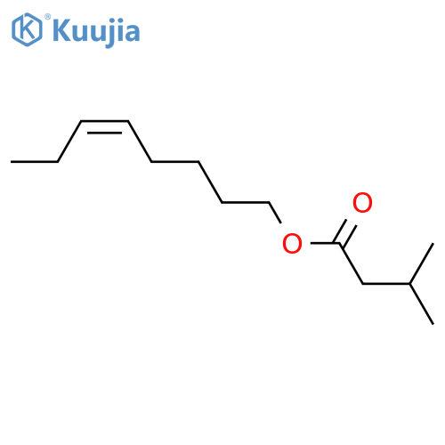 Butanoic acid, 3-methyl-, 5-octenyl ester, (Z)- structure