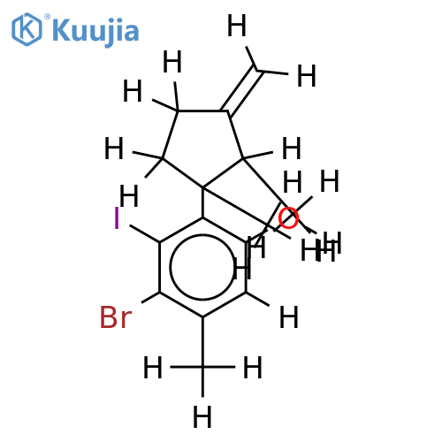 10-Bromo-7-hydroxy-11-iodolauren structure