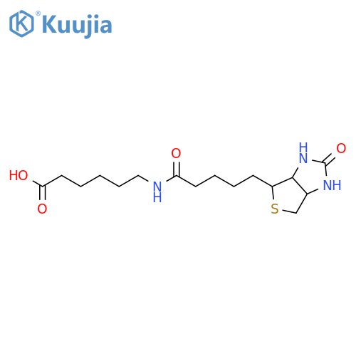 N-Biotinylcaproic Acid structure