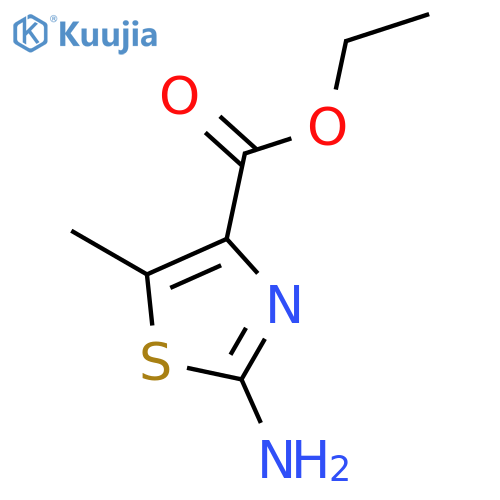 Ethyl 2-amino-5-methyl-1,3-thiazole-4-carboxylate structure