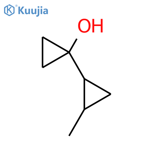 1-(2-methylcyclopropyl)cyclopropan-1-ol structure