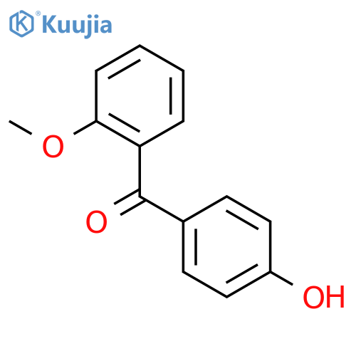 4-(2-methoxybenzoyl)phenol structure