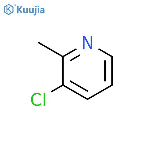 3-Chloro-2-methylpyridine structure