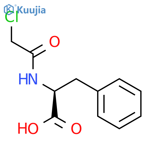 n-chloroacetyl-l-phenylalanine structure