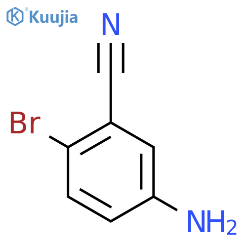 5-Amino-2-bromobenzonitrile structure