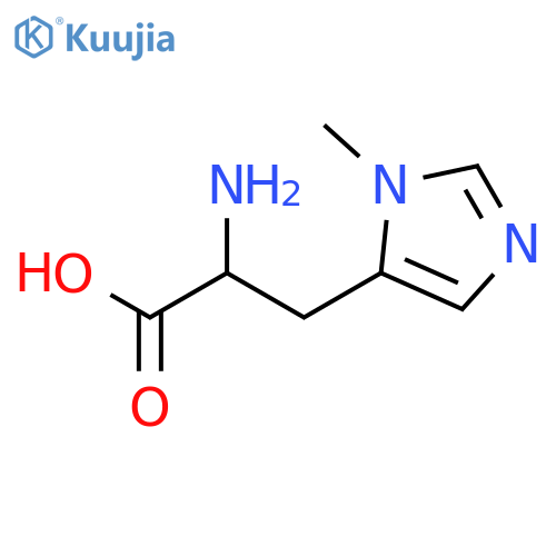 DL-HISTIDINE, 3-METHYL- structure
