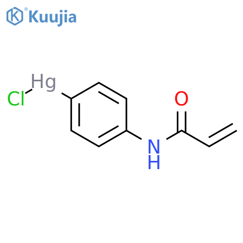 (N-Acryloylamino)phenylmercuric Chloride, 90% structure
