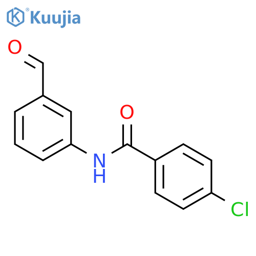 4-Chloro-N-(3-Formylphenyl)Benzamide structure