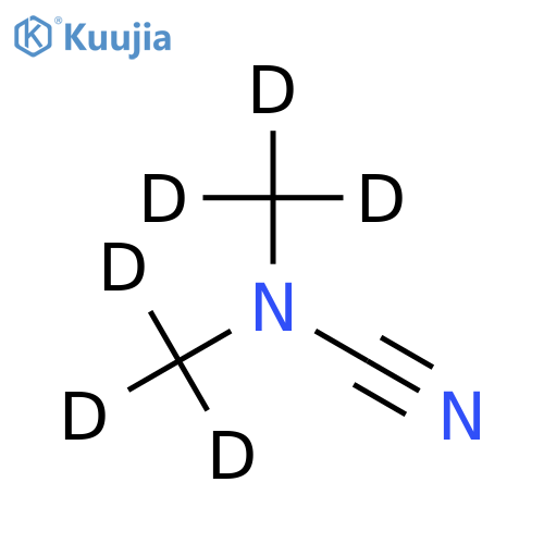 Dimethyl-d6-cyanamide structure