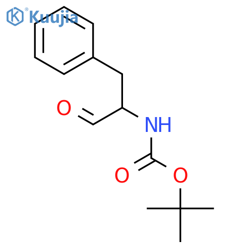 N-Boc-phenylalaninal structure
